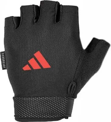 Produktbild von Adidas Essential Adjustable Gloves - Red/M
