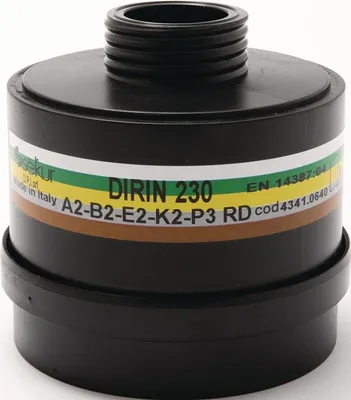Produktbild von Mehrbereichskombifilter DIRIN 230 A2B2E2K2-P3R D EN 14387 EN 14387 f. 4000370800, 4000370829