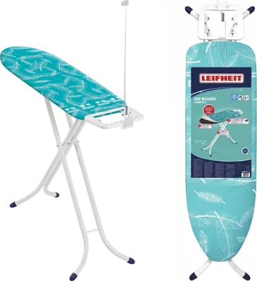 Immagine prodotto di Asse da stiro Leifheit AirBoard M Compact Blue Metal 120 x 38 cm