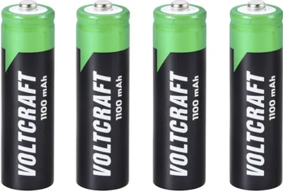 Produktbild von VOLTCRAFT HR06 Mignon (AA)-Akku NiMH 1100 mAh 1.2 V 4 St.
