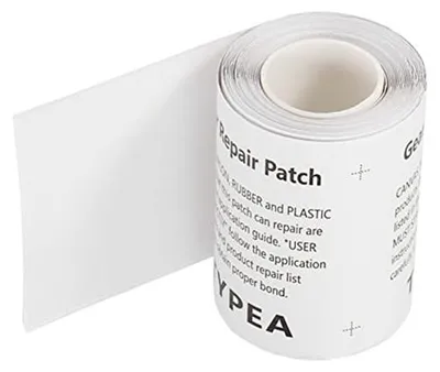 Produktbild von TPU Reparatur Patch - Selbstklebende, Wasserfeste Folie - 7,5x375 cm