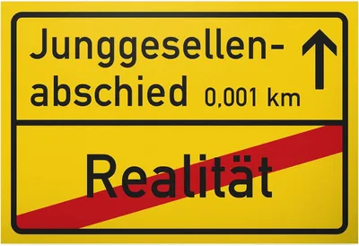 Productafbeelding van ! Vrijgezellenfeest plaatsnaambord grappig cadeau-idee - Vrijgezellenfeest grappig artikel - Leuke accessoires