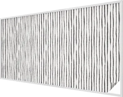 Zdjęcie produktu dla Folia witrażowa - 116x200 cm - wzór witrażowy - nieprzezroczysta dekoracyjna folia do ochrony prywatności - samoprzylepna, ochrona przed promieniowaniem UV - pionowe paski