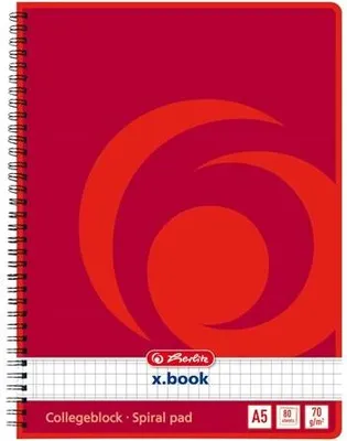 Zdjęcie produktu dla Zeszyt na spirali, A5, kwadrat