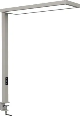 Produktbild von MAUL Tischaufbau Leuchte MAULsenja LED 2.700 - 5.700 K dimmbar Klemmfuß 121 cm silber