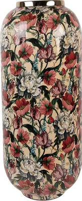 Produktbild von Clayre & Eef Vase Ø 21x50 cm Beige Metall
