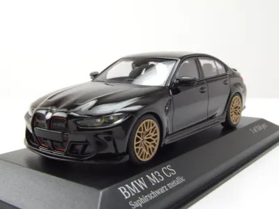 Produktbild von Minichamps 410023200 BMW M3 CS 2023 schwarz metallic 1:43