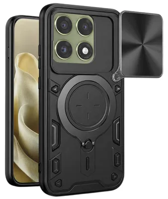 Produktbild von Techsuit - CamGuard Pro Schutzhülle mit Kamera-Schutz für das Motorola Edge 70 Pro - Schwarz
