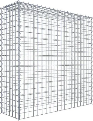 Produktbild von Anbaugabione Typ 3 100 cm x 100 cm x 30 cm (L x H x T), Maschenweite 5 cm x 5 cm, Spirale