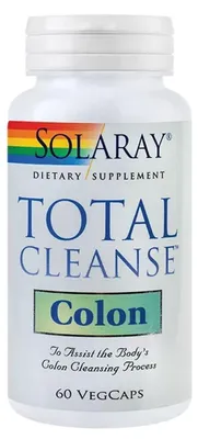 Zdjęcie produktu dla Total Cleanse Intestine Solaray Capsules 60 kapsułek