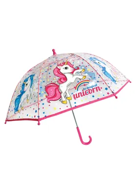 Produktbild von Einhorn Kinder Mädchen Regenschirm Stock-Schirm