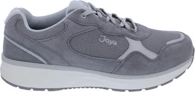 Produktbild von Joya Sneaker Tony III Grey, Velourleder mit atmungsaktivem Mesh, Active-Sohle, Fußbett zum Wechseln 45