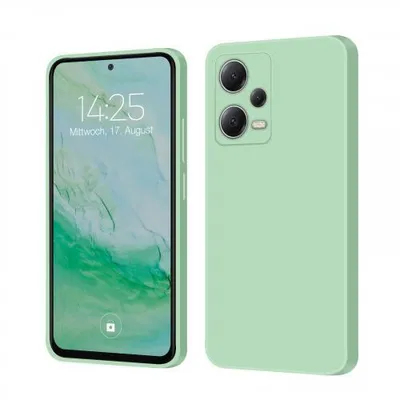 Produktbild von Liquid Silikon Hülle für Xiaomi - Farbe: Türkis - Modellkompatibilität: Für Xiaomi Redmi Note 12 Pro+ 5G