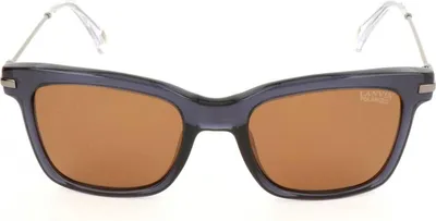 Produktbild von Lanvin SLN732M Shiny trasparent blue 51/20/145 Herren Sonnenbrillen