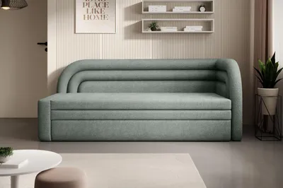 Produktbild von Schlafsofa 86x199 SLUROX - grün, rechts