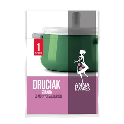 Zdjęcie produktu dla Druciak Spiralny Do Mocnych Zabrudzeń