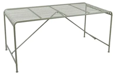 Image de Table Rectangulaire d'Extérieur - Vert - 157,8 x 78,5 x H 70,5 cm
