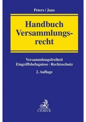 Obrázok produktu pre Handbuch Versammlungsrecht