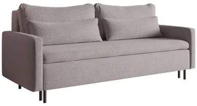 Produktbild von Selsey Umpro – 3-Sitzer Sofa mit Schlaffunktion und Bettkasten, Chenille, Graubraun