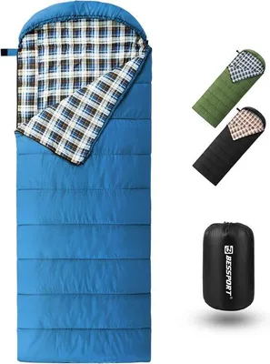 Produktbild von Famanu Schlafsack für 1-2 Personen - Wasserfest, leicht und warm