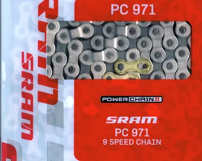 Produktbild von SRAM PC 971 Kette 9 fach 11/128 Fahrradkette 9 Speed Kettenschaltung