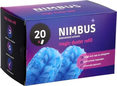 Imagen del producto de Repuestos para el plumero mágico NIMBUS, paquete de 20 unidades.