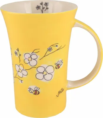 Produktbild von Mila Keramik-Becher Coffee-Pot Bienenblüte | ca. 500 ml
