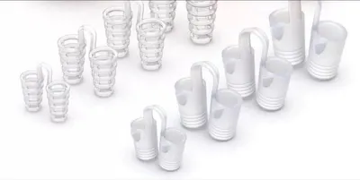 Produktbild von Nasenspreizer aus weichem Silikon, verschiedene Größen, für bessere Atmung
