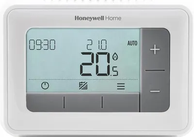 Produktbild von RESIDEO Resideo Raumthermostat T4 verdrahtet mit Umschaltkontakt, weiß, 1 Stk.