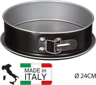 Immagine prodotto di Stampo rotondo per torte - Ø 24 cm - Metallo - Stampo rotondo per torte - Stampo per torte - Stampo per torte