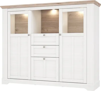 Produktbild von Highboard SchneeicheHolznachbildung 136 cm - ILOPPA