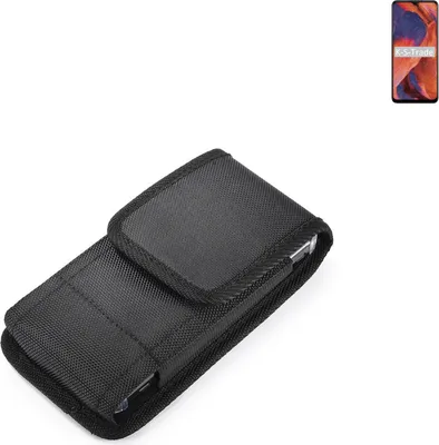 Produktbild von Holster Gürteltasche kompatibel mit Nokia 3.4 Holster Gürtel Tasche wasserabweisend Handy Hülle Schutz Hülle Outdoor schwarz K-S-Trade