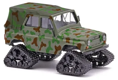 Produktbild von Busch 52122 - H0 - UAZ 469 Raupenantrieb - Neu