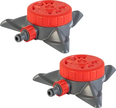 Produktbild von Grafner® 2er Set Kreis- Rasensprenger RS10821 | 8 Sprüh-Funktionen