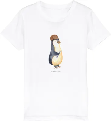 Produktbild von Mr. & Mrs. Panda Kindershirt Wenn Papa es nicht reparieren kann, sind wir am Arsch 3-4 Jahre (98/104) - Weiß - Geschenk, Vater, Vatertag, T-Shirt Jungen, Teenager
