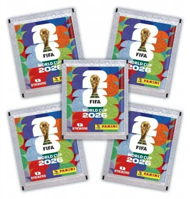 Produktbild von PANINI FIFA WORLD CUP 2026 5 packets of stickers World Cup stickers