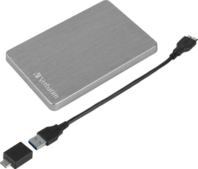Image de Verbatim 53665 Dd Externe 2Tb Usb3.2 Gris