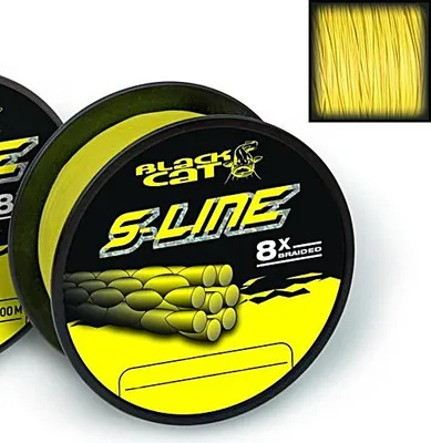 Produktbild von Black Cat S-Line 0,55m 70kg 450m - Wallerschnur