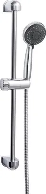 Produktbild von 3-teilige Brausegarnitur mit 5 Funktionen - Duschkopf, Schlauch & Wandhalterung