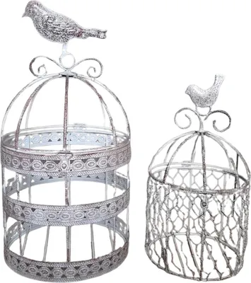 Image de Prodex Set de cages décoratives 2 pièces, métal PRODEX A00791