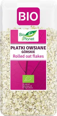 PŁATKI OWSIANE GÓRSKIE BIO 300 g - BIO PLANET