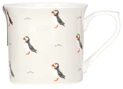 Image de Tasse à macareux en porcelaine