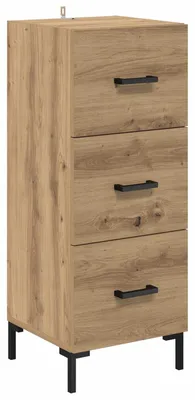 Immagine prodotto di vidaXL Credenza Artisan in rovere 34,5 x 34 x 90 cm Materiale in legno
