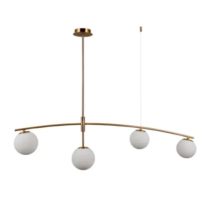 Immagine prodotto di Lampadario moderno Italux Senai in oro PND-31322-4-HB