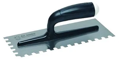 Zdjęcie produktu dla Łopatka zębata lewoskrętna „816/PD” PAVAN 28 x 12 cm – zęby 10 x 10 mm