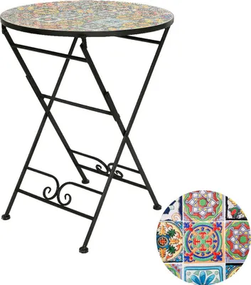 Image de Table Mosaique Modèle Praga, Usage Extérieur. - Oem