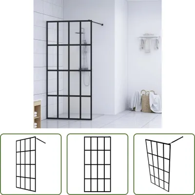 Obrázek produktu pro The Living Store Sprchová zástěna pro sprchový kout Čiré bezpečnostní sklo 100x195 cm