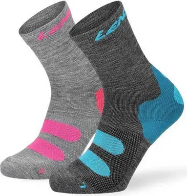 Produktbild von Wandersocken Outdoorsocken Herren Wolle Doppelpack