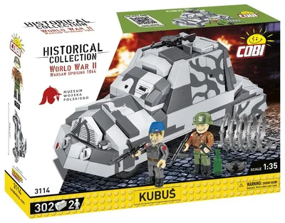 Obrázek produktu pro COBI Panzer VI Ausf. B Königstiger, Sada na stavění, 9 rok/roky, 802 kusů