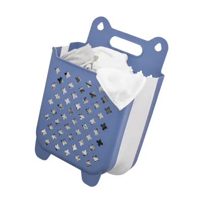 Image de Panier à linge mural pliable,Panier à linge mural,Panier à linge mural,Panier à linge suspendu,Panier à linge suspendu pliable,Panier à linge suspendu,Rangement mural pour vêtements sales